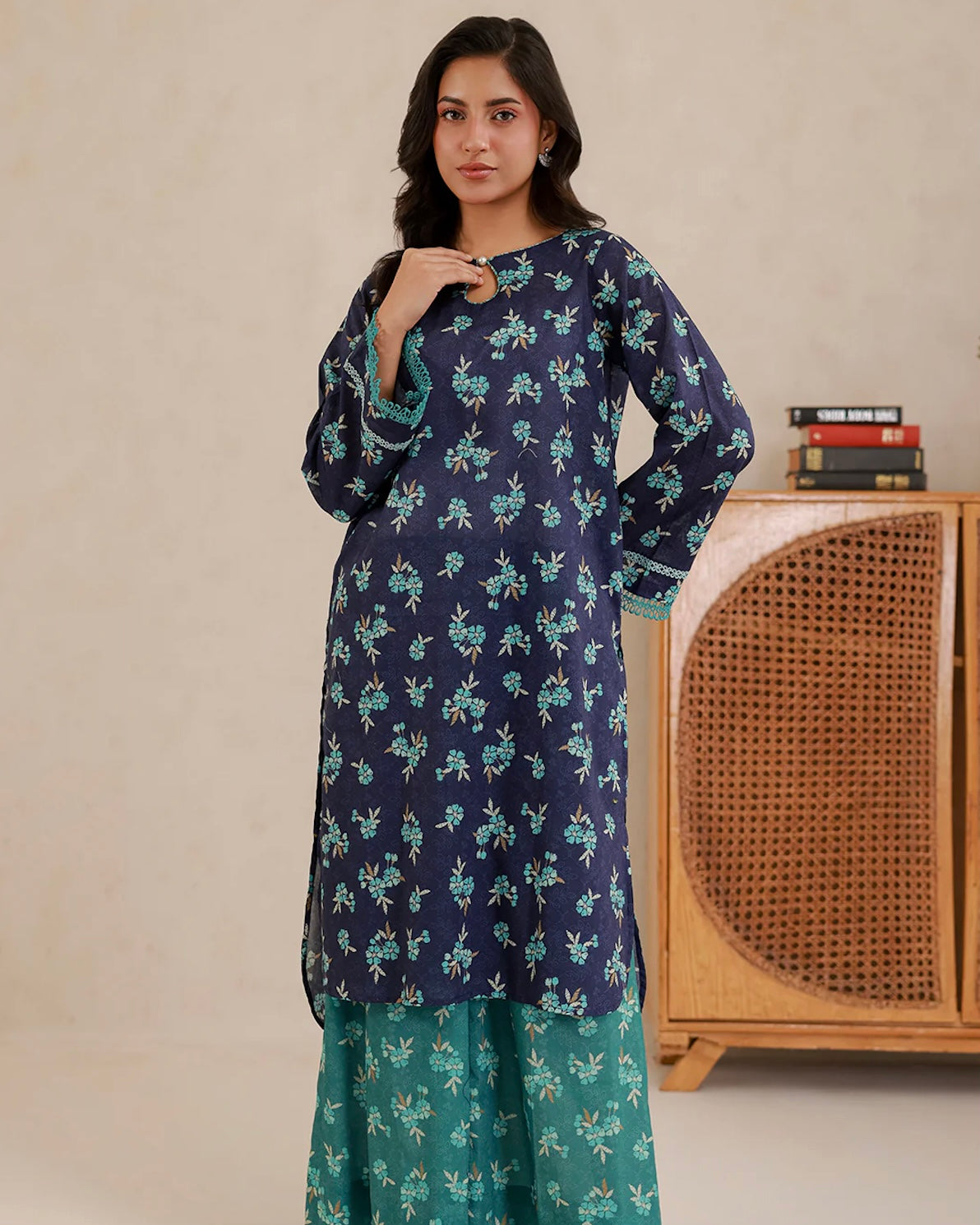 Zellbury | Printed Lawn 2pc | Design 925