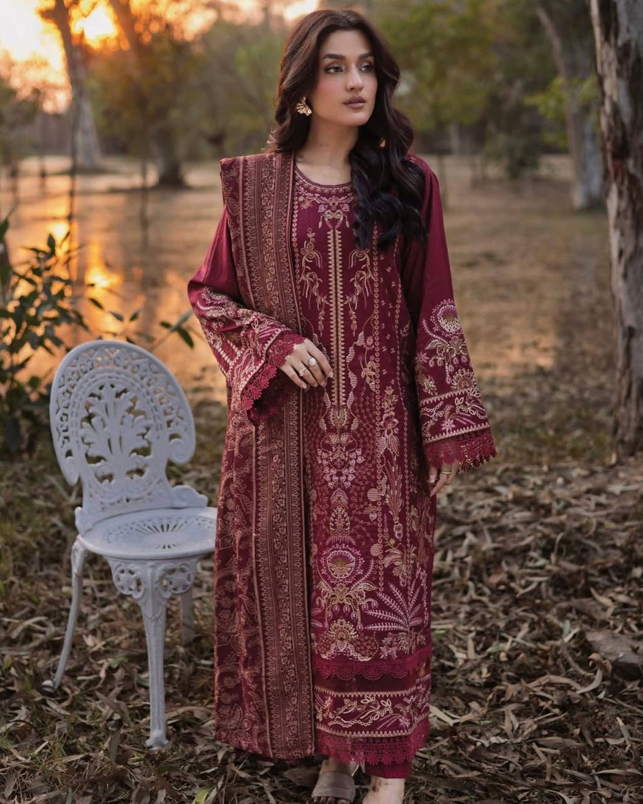 Johra Shine | Embroidered Fancy Winter Collection | Design 929