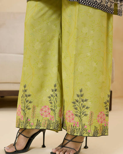 Zellbury | Embroidered Linen 2pc | Design 92