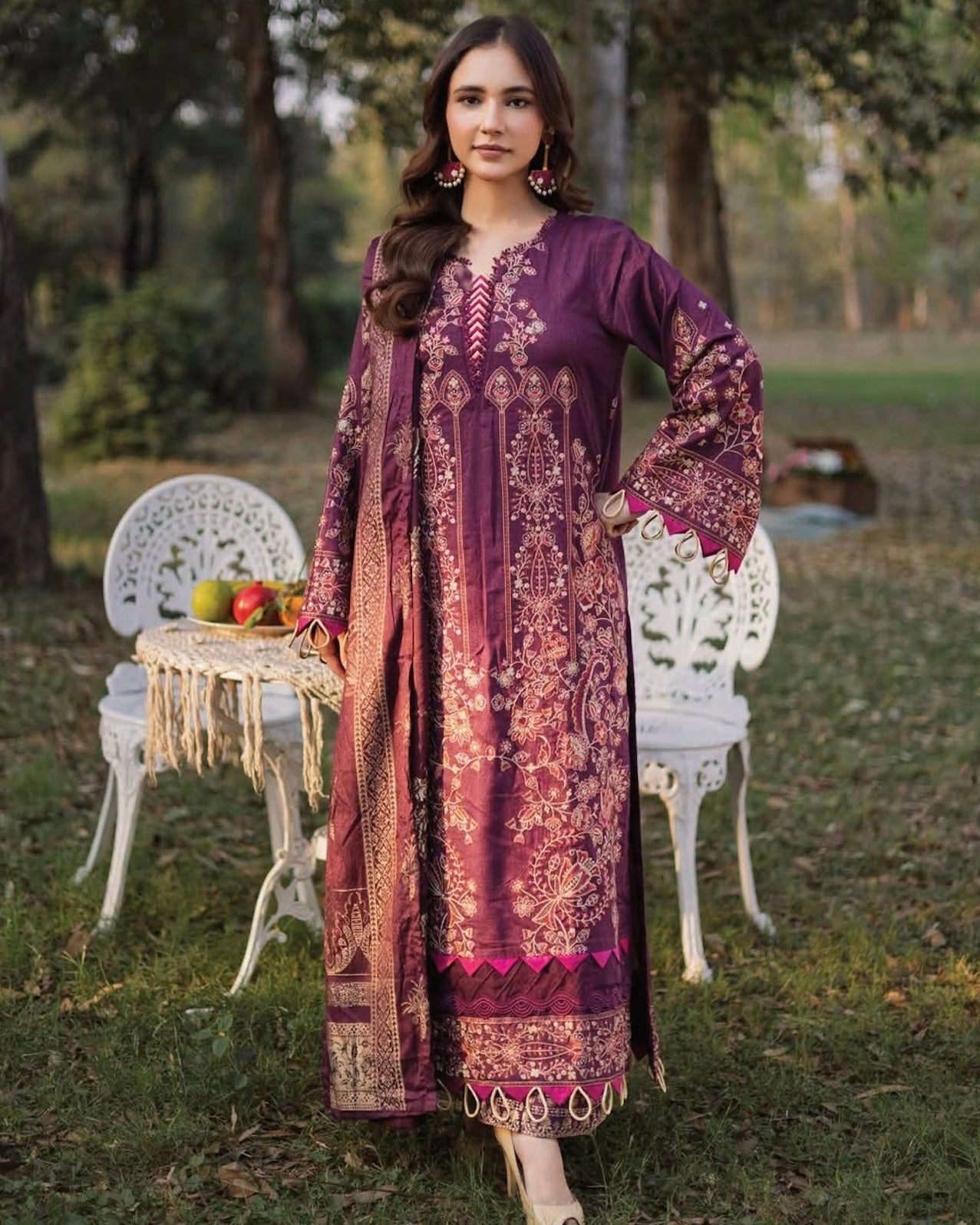 Johra Shine | Embroidered Fancy Winter Collection | Design 931