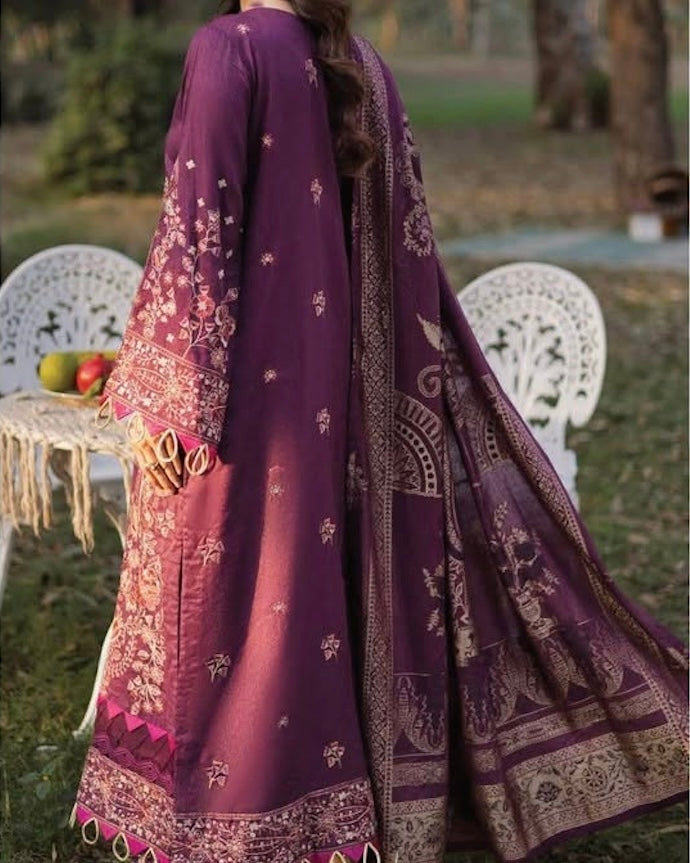 Johra Shine | Embroidered Fancy Winter Collection | Design 931