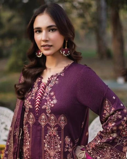Johra Shine | Embroidered Fancy Winter Collection | Design 931