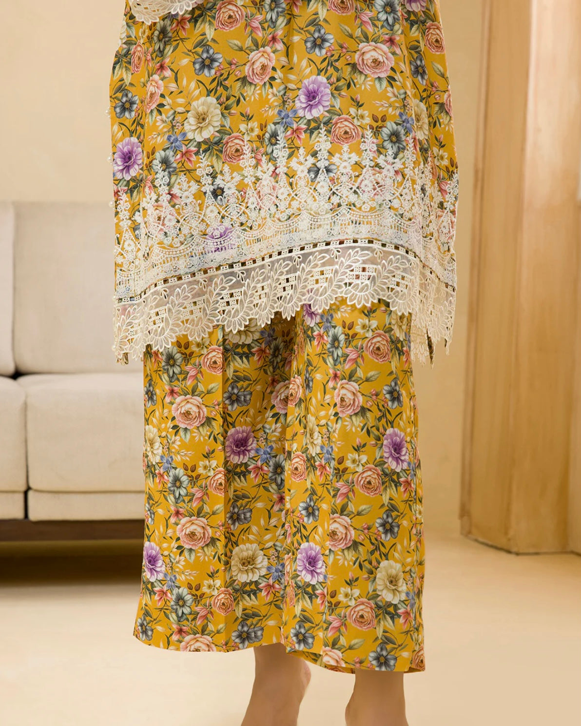 Zellbury | Embroidered Linen 2pc | Design 93