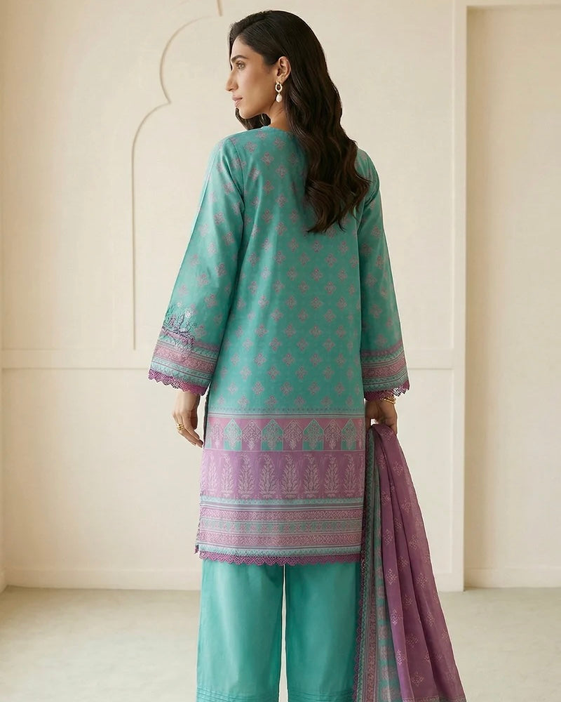Zellbury | Printed Lawn 3pc | Design 942