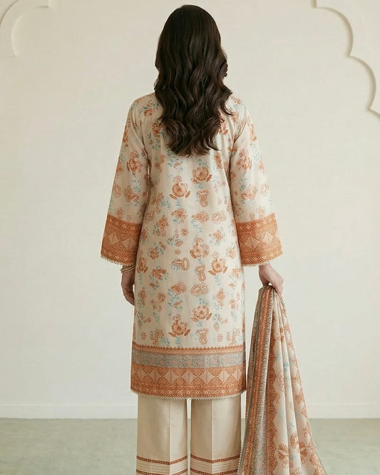 Zellbury | Printed Lawn 3pc | Design 944