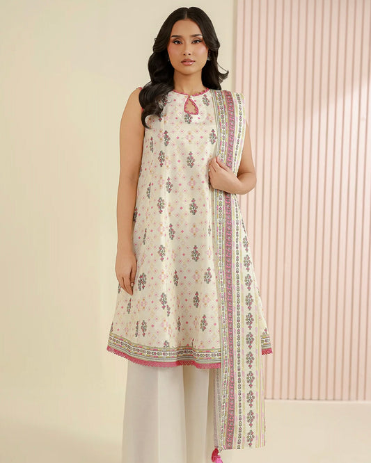 Zellbury | Printed Lawn 3pc | Design 945