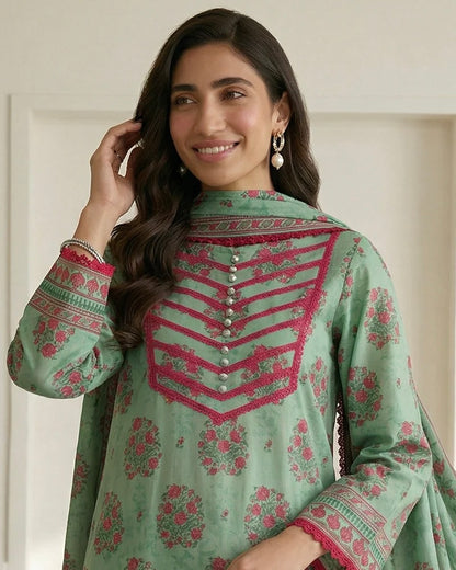 Zellbury | Printed Lawn 3pc | Design 946