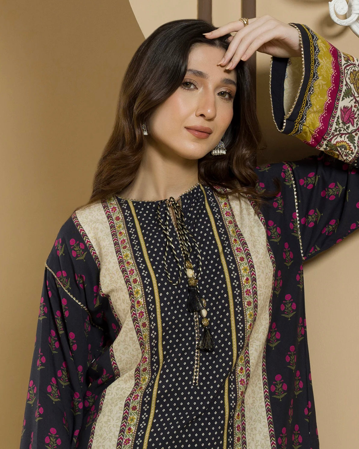 Zellbury | Embroidered Linen 2pc | Design 94