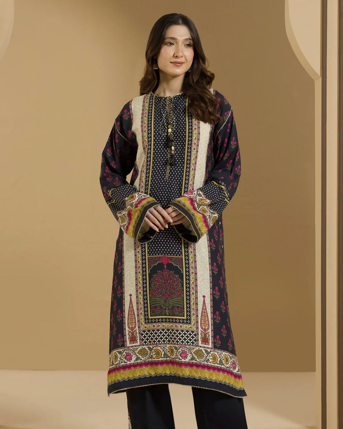 Zellbury | Embroidered Linen 2pc | Design 94