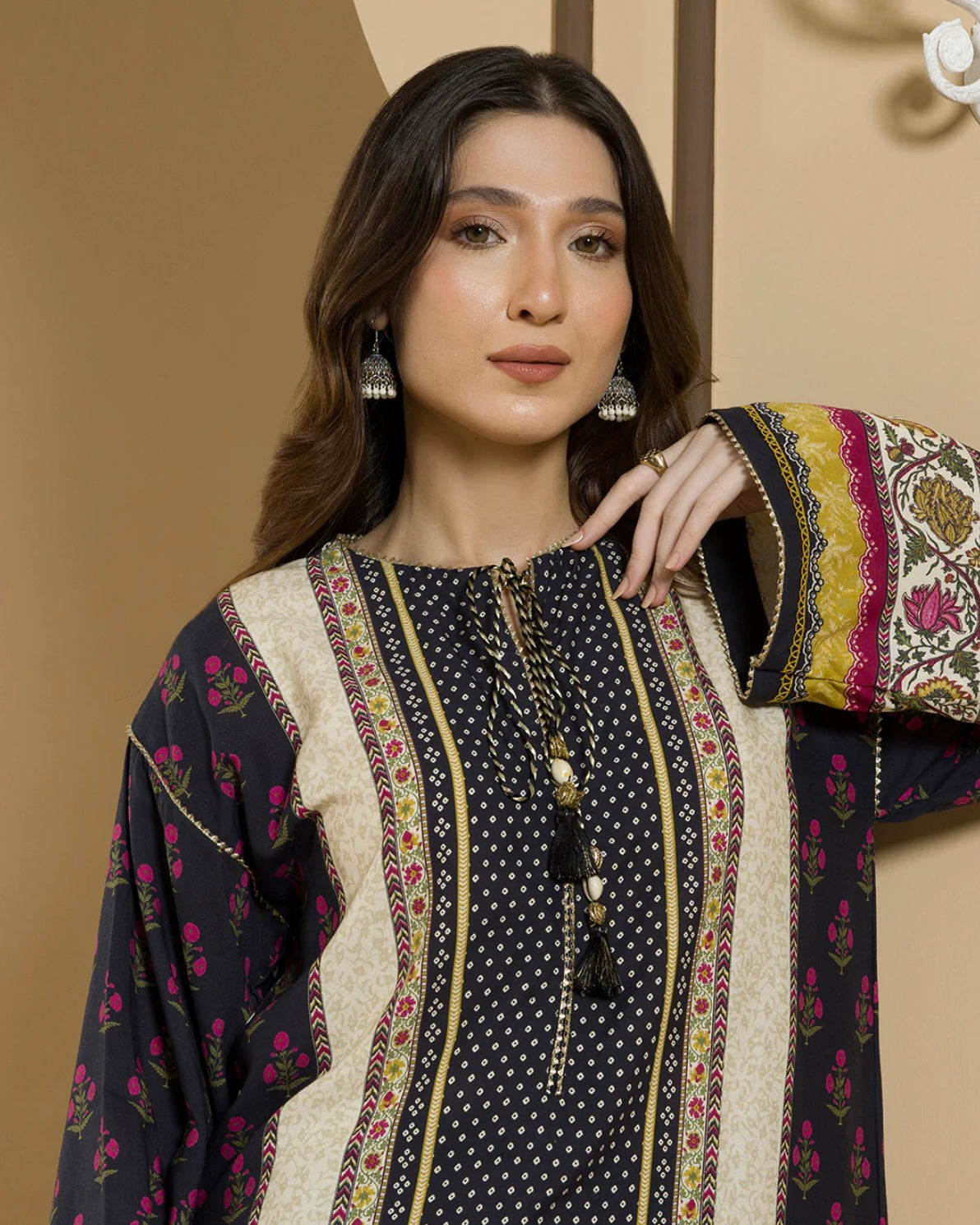 Zellbury | Embroidered Linen 2pc | Design 94