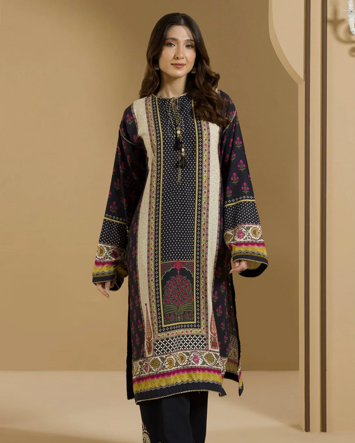 Zellbury | Embroidered Linen 2pc | Design 94