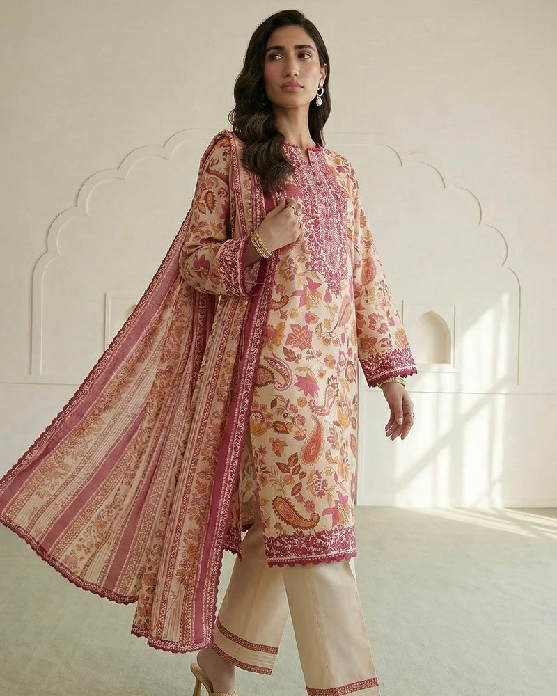 Zellbury | Printed Lawn 3pc | Design 950