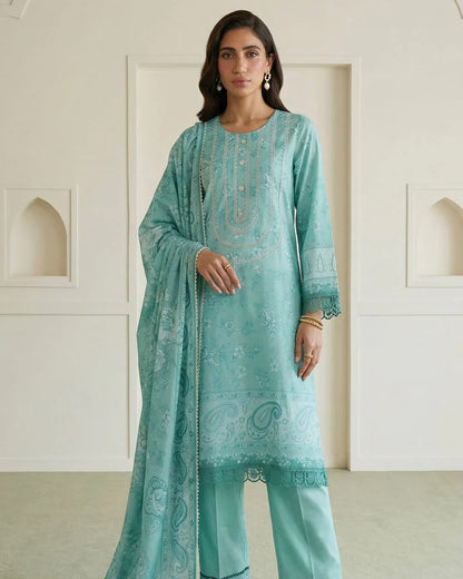 Zellbury | Printed Lawn 3pc | Design 954