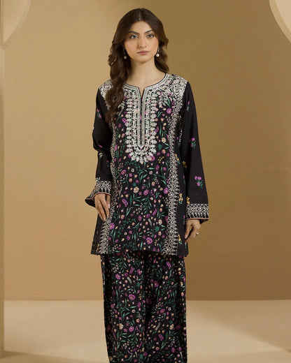 Zellbury | Embroidered Linen 2pc | Design 95