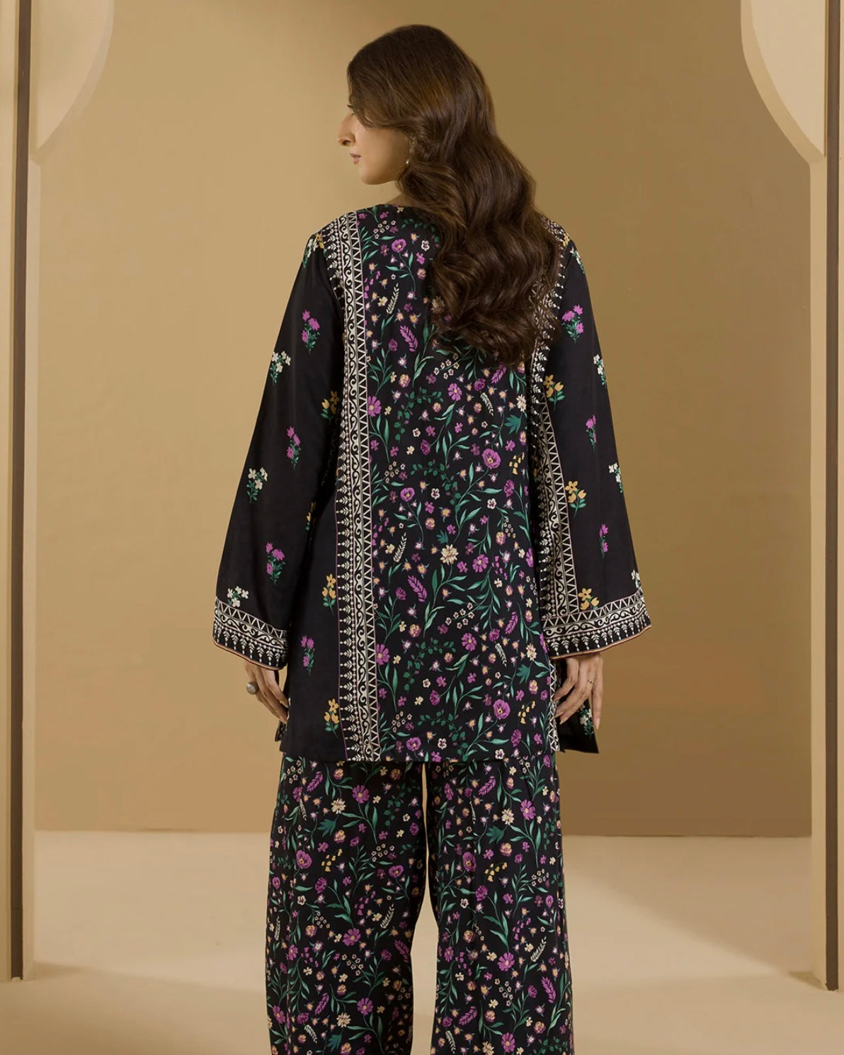 Zellbury | Embroidered Linen 2pc | Design 95