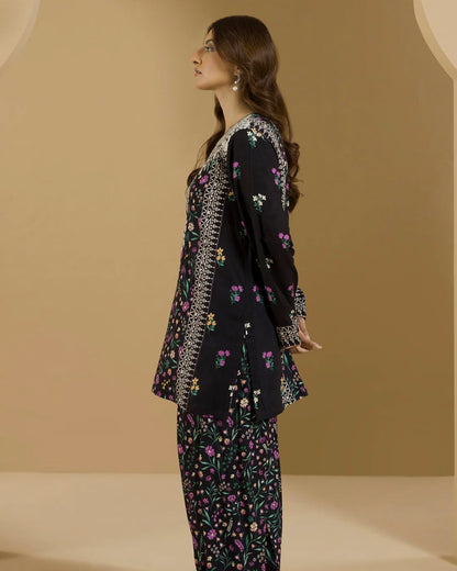 Zellbury | Embroidered Linen 2pc | Design 95