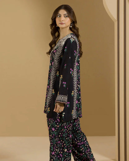 Zellbury | Embroidered Linen 2pc | Design 95