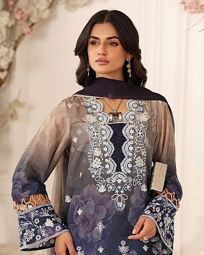 Johra Safoora | Embroidered Doria Lawn | Design 972