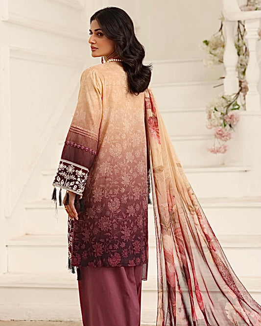 Johra Safoora | Embroidered Doria Lawn | Design 973