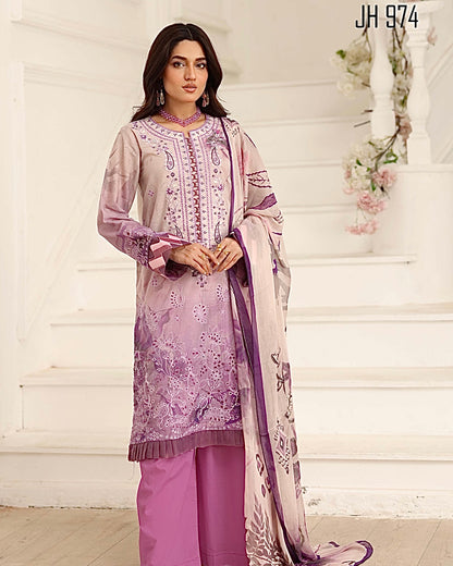 Johra Safoora | Embroidered Doria Lawn | Design 974