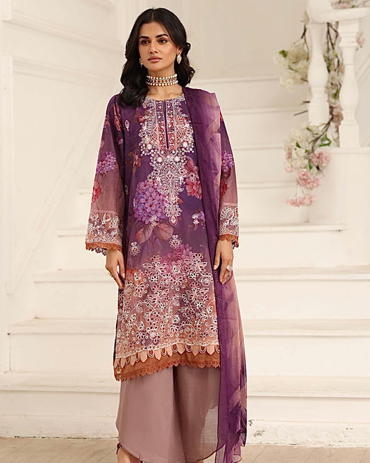 Johra Safoora | Embroidered Doria Lawn | Design 977