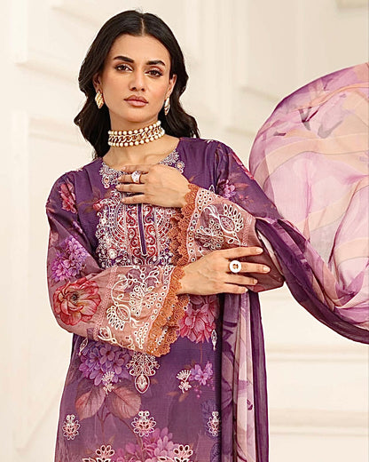 Johra Safoora | Embroidered Doria Lawn | Design 977