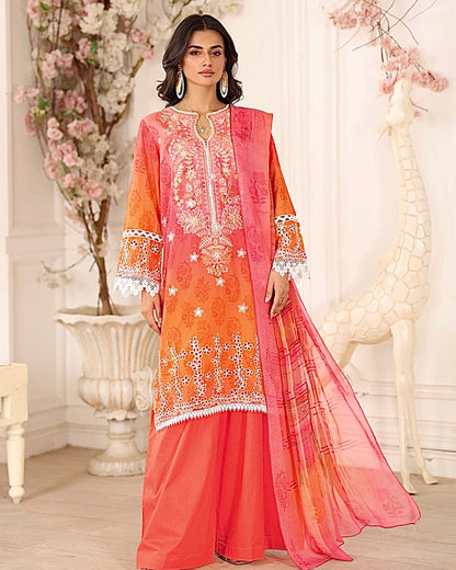 Johra Safoora | Embroidered Doria Lawn | Design 980