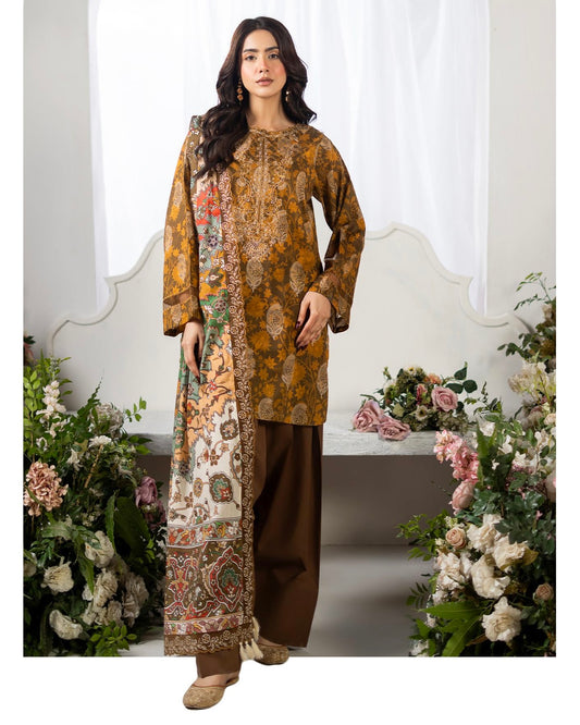 GullJee Haneen | Embroidered Lawn | Design 9