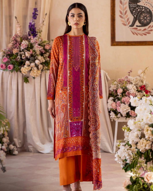 Rang Pasand by GullJee | Design 9 | Embroidered Lawn 3pc