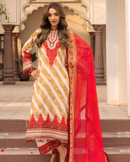 Omre Phool Nagar Vol 112 | Lawn Collection | Design 9