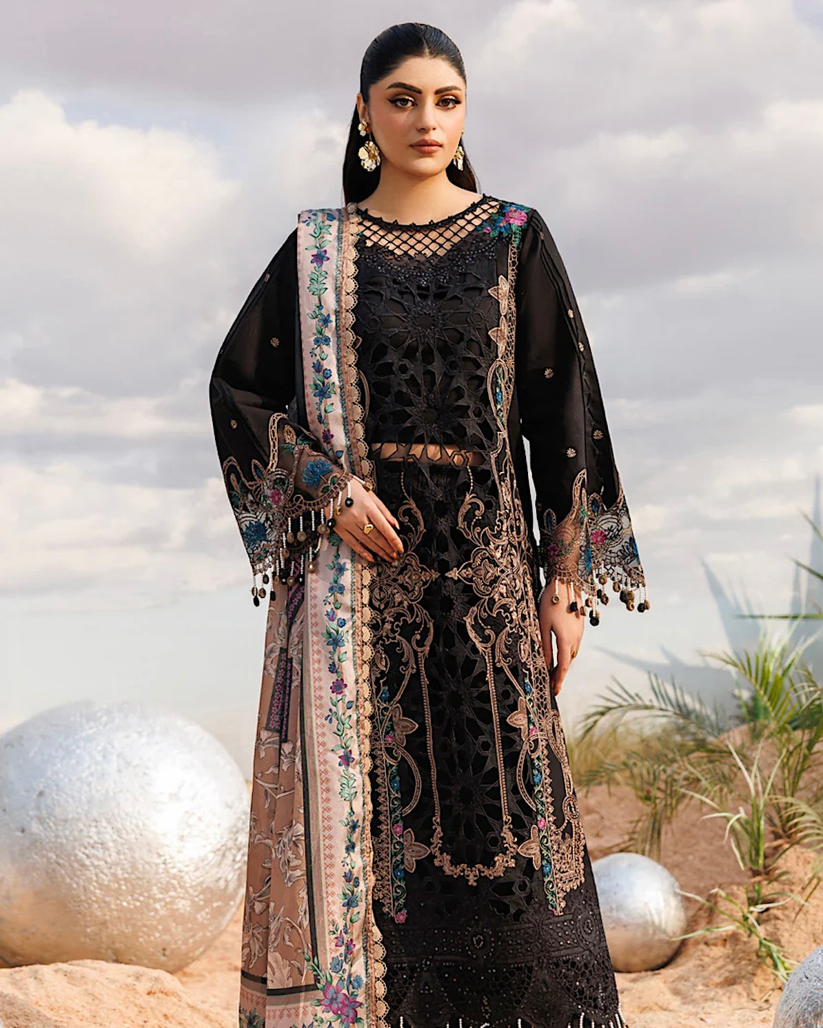 Parishay Shangrila Vol 2 | Embroidered Luxury Lawn | Design 9
