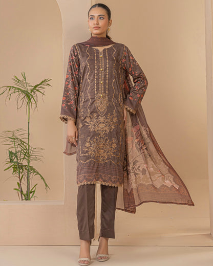 Palwasha Dastak | Embroidered Printed Viscose | Design 9