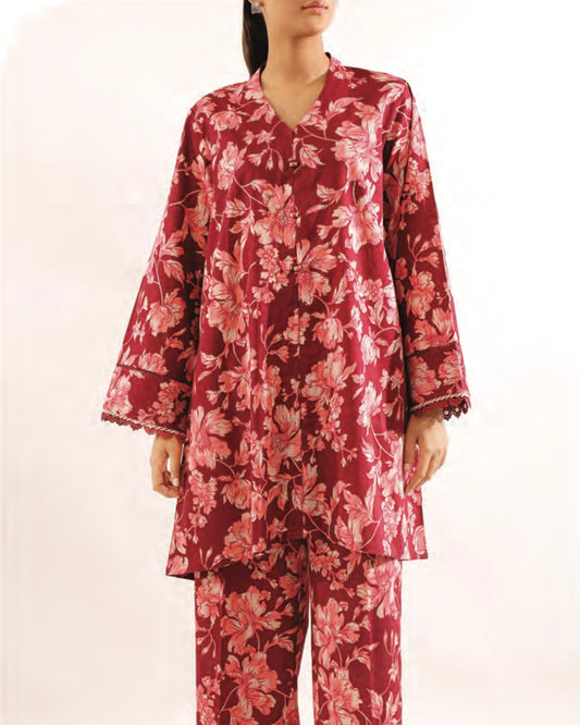 Saya 2pc Printed Lawn | Design 9