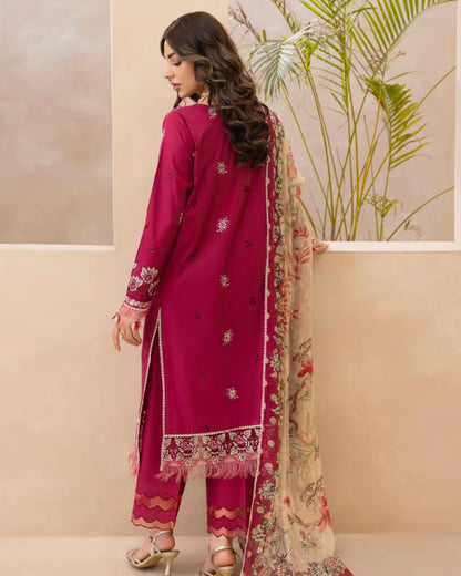 GullJee Sitara Noor | Embroidered Lawn | Design 9