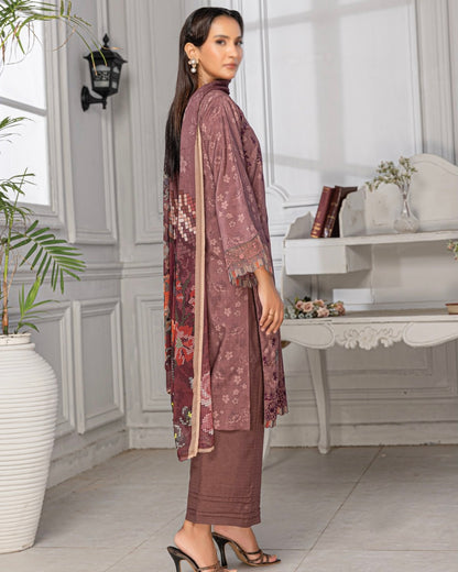 Fantak Grace | Embroidered Printed Viscose | Design 9