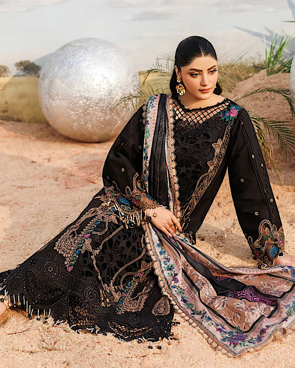 Parishay Shangrila Vol 2 | Embroidered Luxury Lawn | Design 9