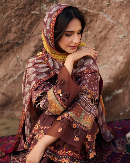 Charizma Sun Shine | Lawn Collection | Design 9