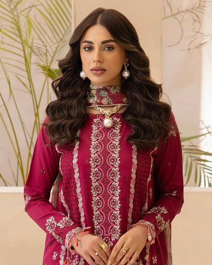 GullJee Sitara Noor | Embroidered Lawn | Design 9