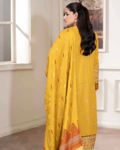 Johra Amish | Emb Marina with Wool Shawl | Design 421