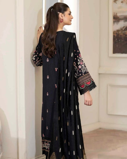 Johra Amish | Emb Marina with Wool Shawl | Design 423