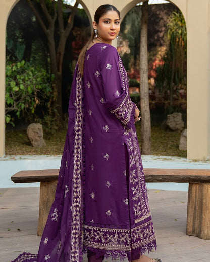 Johra Amoura | Emb Lawn with Emb Lawn Dupatta | Design 350
