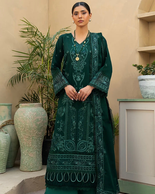Johra Amoura | Emb Lawn with Emb Lawn Dupatta | Design 360
