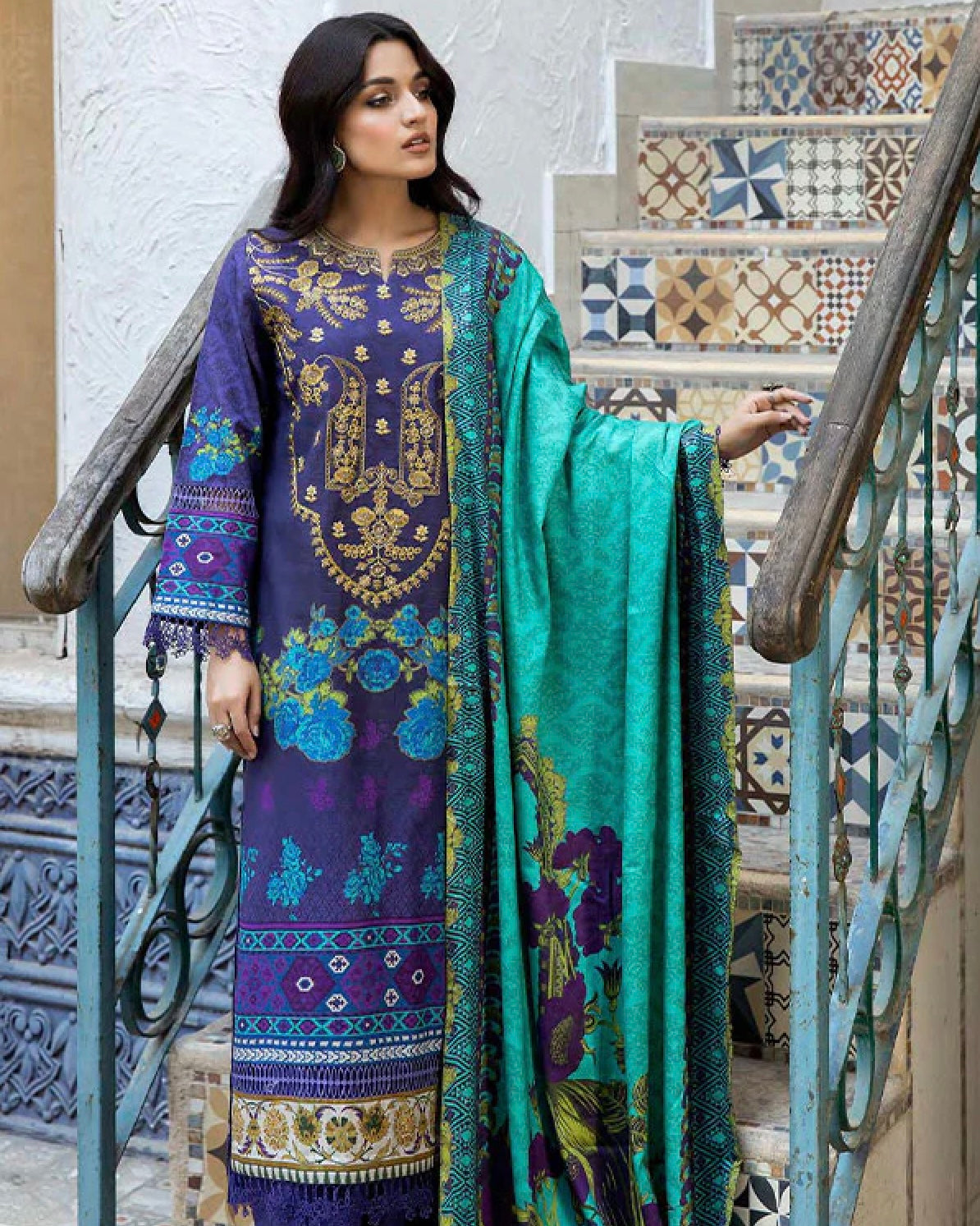 Johra Aroosa | Khaddar | Design 384