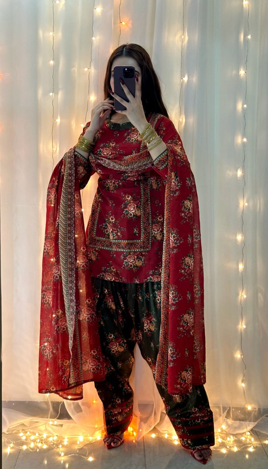 Bin Saeed | Printed Lawn 3pc | Design 1