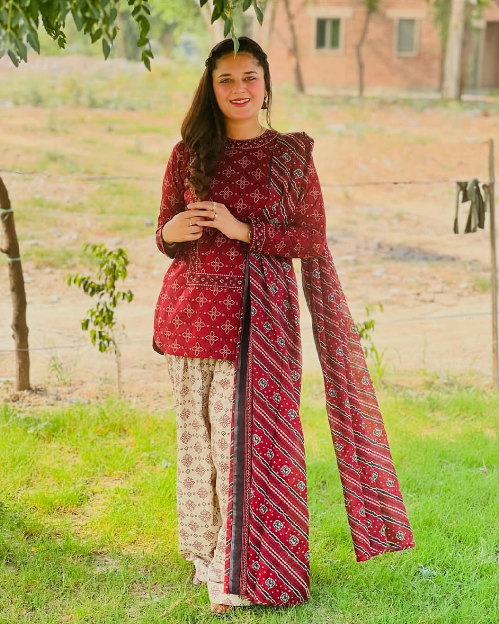 Bin Saeed | Printed Lawn 3pc | Design 3