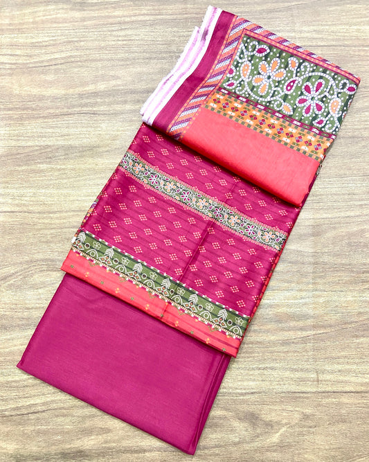 Bin Saeed | Printed Lawn 3pc | Design 11