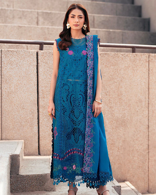 Parishay Dil-E-Raqsam | Embroidered Luxury Lawn | Design 10