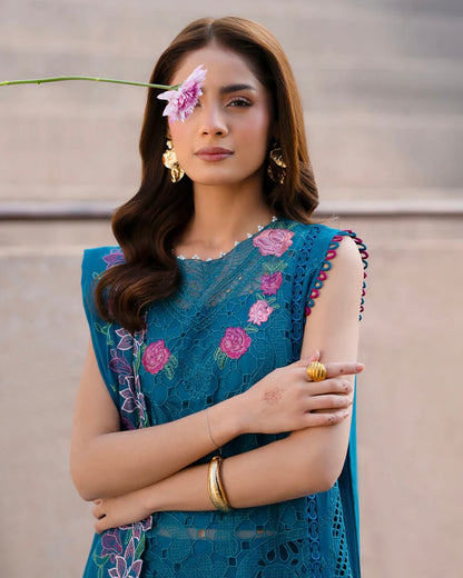 Parishay Dil-E-Raqsam | Embroidered Luxury Lawn | Design 10