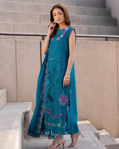 Parishay Dil-E-Raqsam | Embroidered Luxury Lawn | Design 10