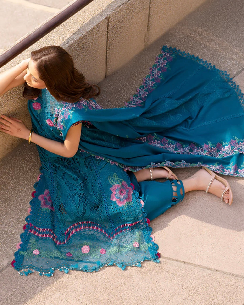 Parishay Dil-E-Raqsam | Embroidered Luxury Lawn | Design 10